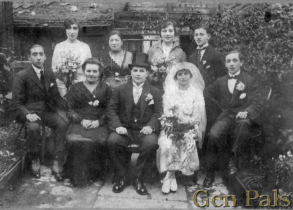 Sara and Louis (Wedding 1915)