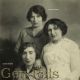Unknown lady with Sarah Richards (nee Rosen) and Sophie Dagul (nee Rodbert)